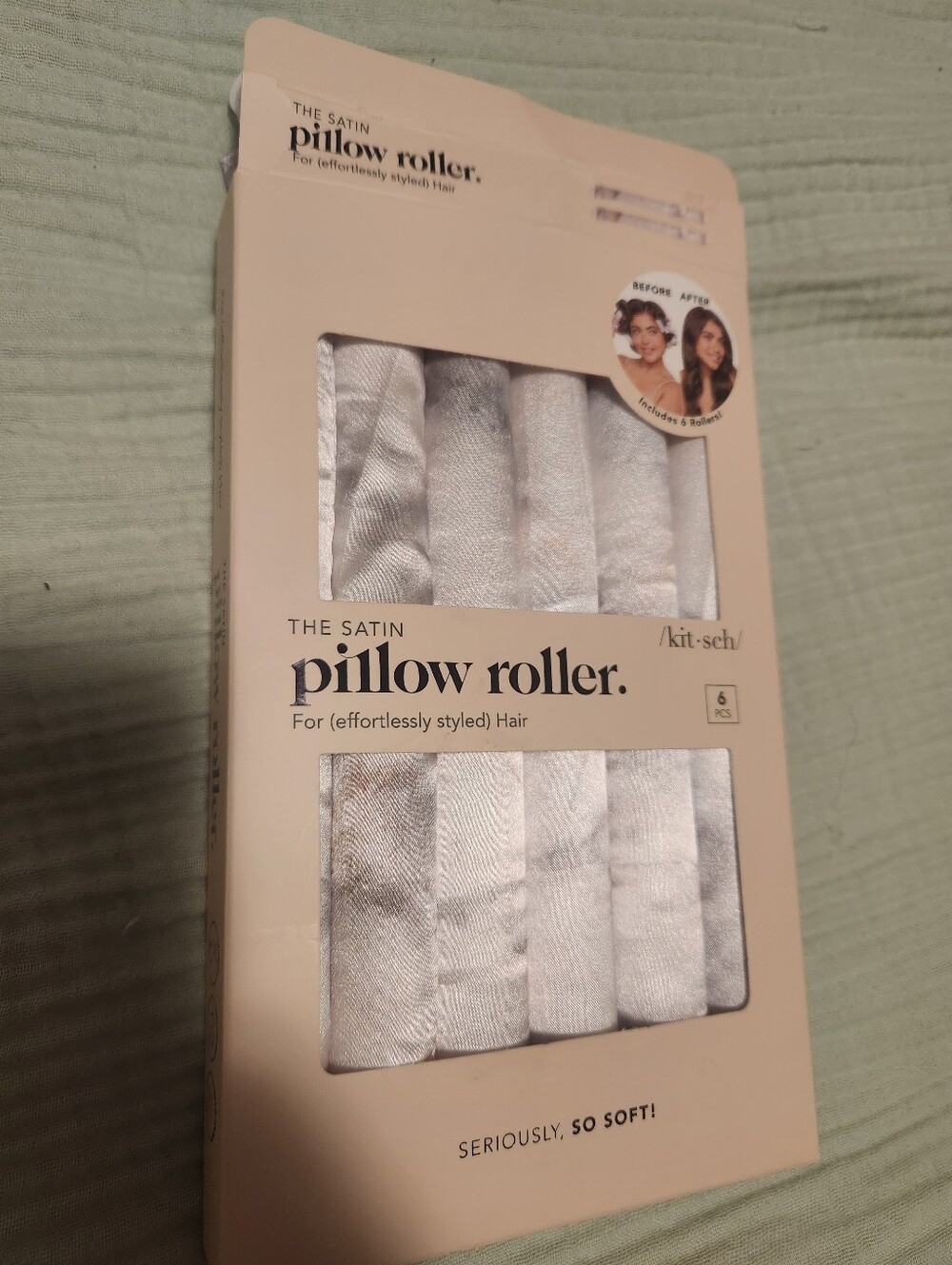 Kitsch Satin Pillow Rollers